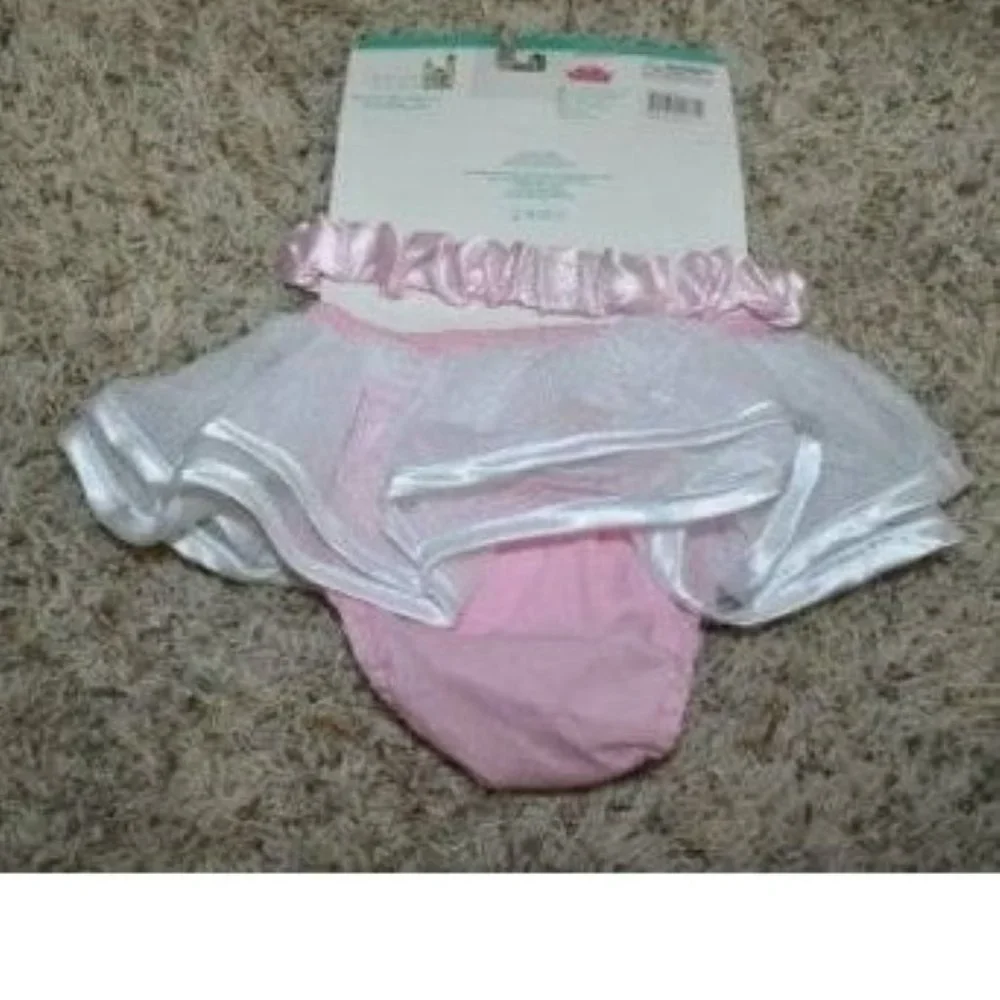 Cinderella Diaper Cover & Headband 0/12 months Disney Princess Halloween 2 Pc